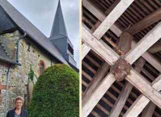 La signification de la tête de loup sculptée sur la charpente de l’église de Seine-Maritime news-27102024-124239