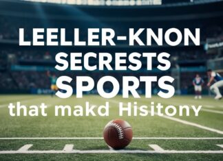 Découvrez les secrets méconnus du sport qui ont marqué l’histoire Discover the lesser-known secrets of sports that have marked history.