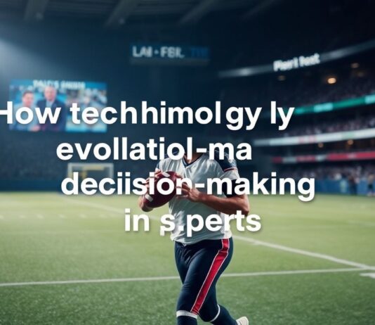 Comment la technologie révolutionne les prises de décision dans le sport How technology is revolutionizing decision-making in sports